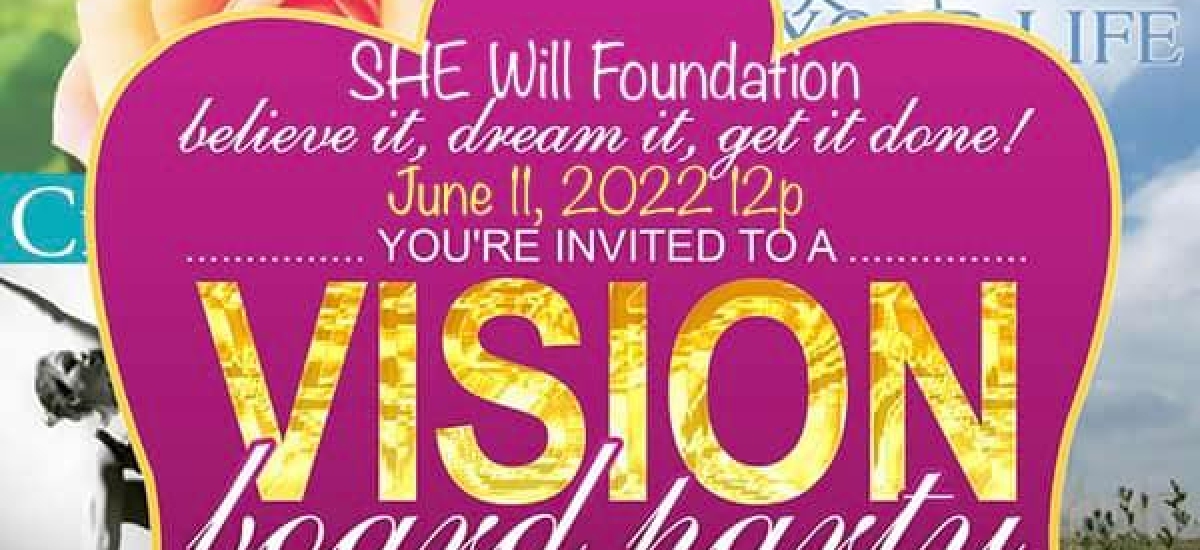 Mid- Year Vision Board Party  UPDATE